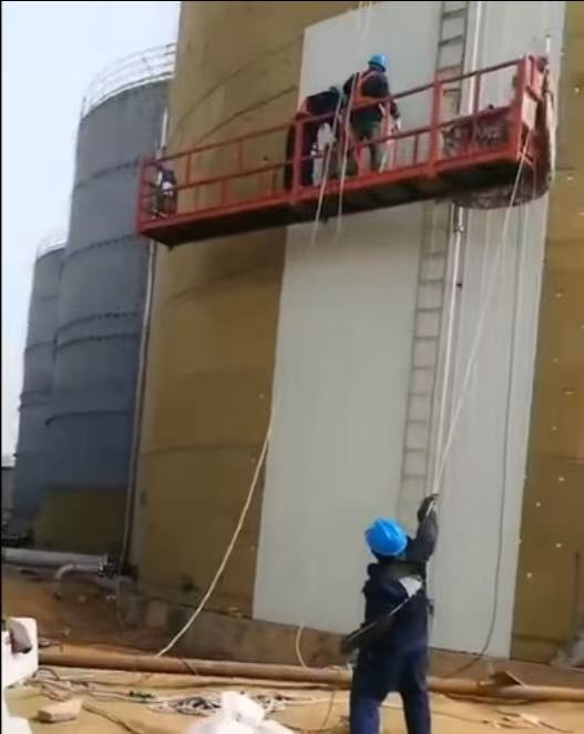 油罐外壁防爆吊籃